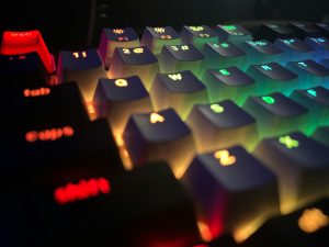 Keycap xuyên led