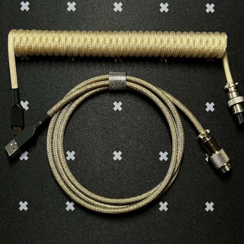 Dây cáp bàn phím cơ Basic NoCaps - Kết nối Type-C bền bỉ, tối giản Dây cáp bàn phím cơ Basic NoCaps - Kết nối Type-C bền bỉ, tối giản